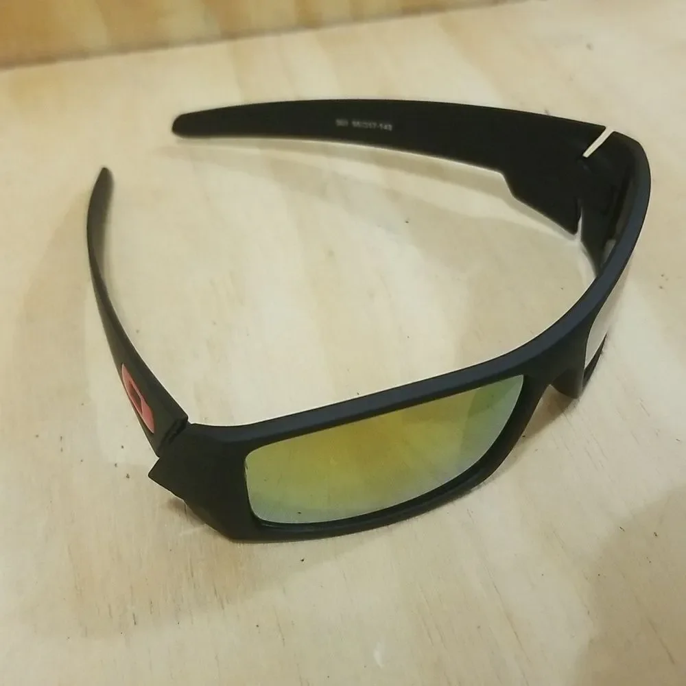 Oakley Matco Gascan Black w/ Fire Iridium Lenses 24-405